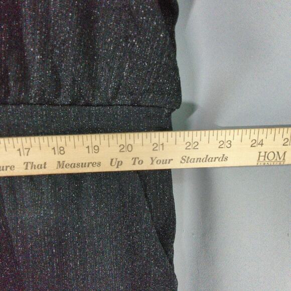Torrid Jumpsuit Womens Plus 4X Black Sparkly Pockets Stretch Lined New - Picture 9 of 12